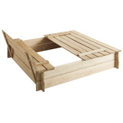 bac a sable avec bancs integres - burger
